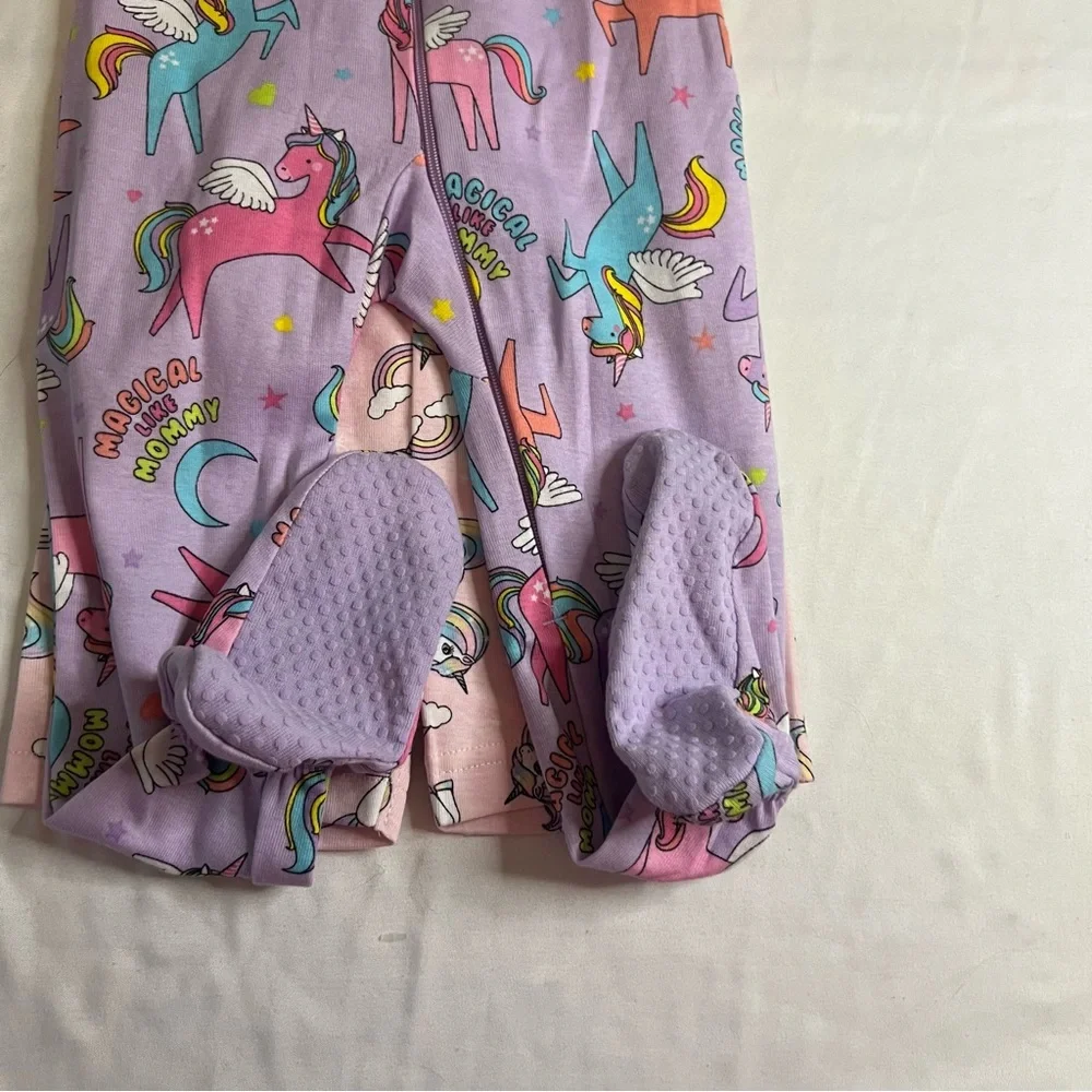 NWT PJ Place Unicorn Pajama Bundle Toddler Girls 12-18M 18-24M Sleepwear Set